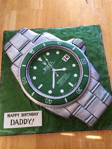 rolex birthday cake.